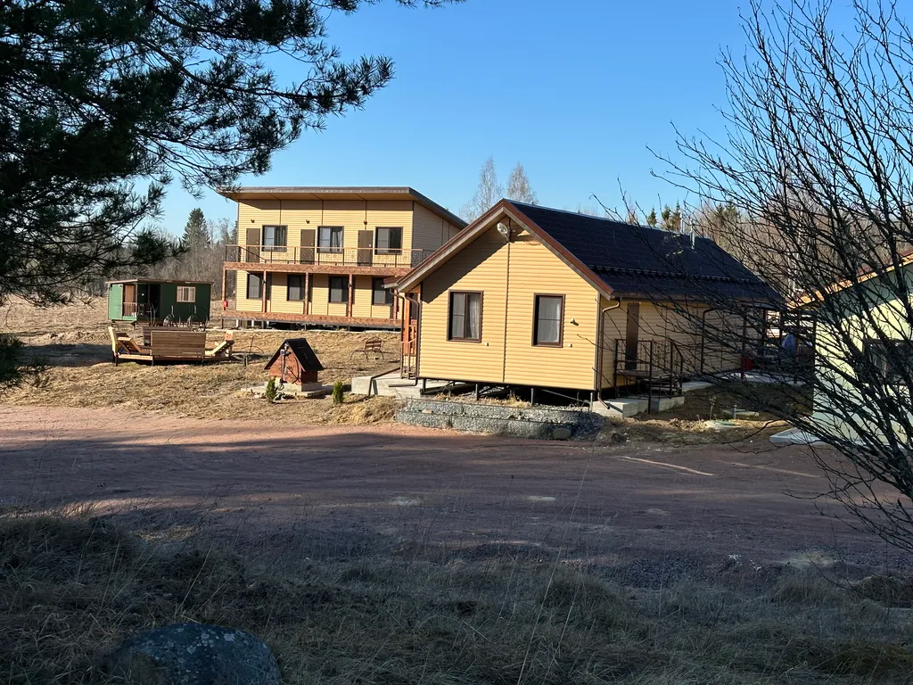 Квартира Квартира Гостевой номер с террасой в родовом поместье Обитель тишины — Приозерск