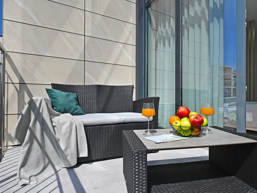 Квартира Квартира Уютная студия на берегу моря — Зеленоградск