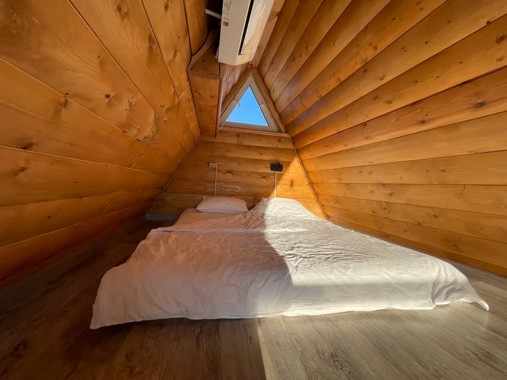 Уютный домик A-frame