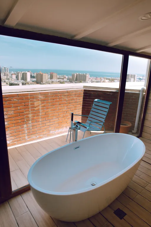 Пентхаус с видом на город