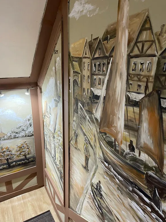 Двухуровневые  Апартаменты в Амалиенау