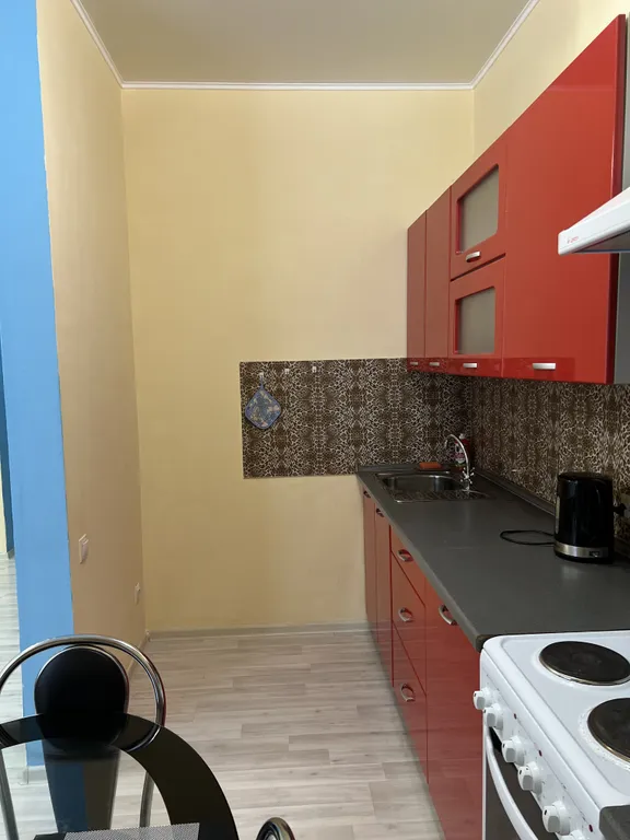 Уютная студия в прибрежном микрорайоне Левобережья