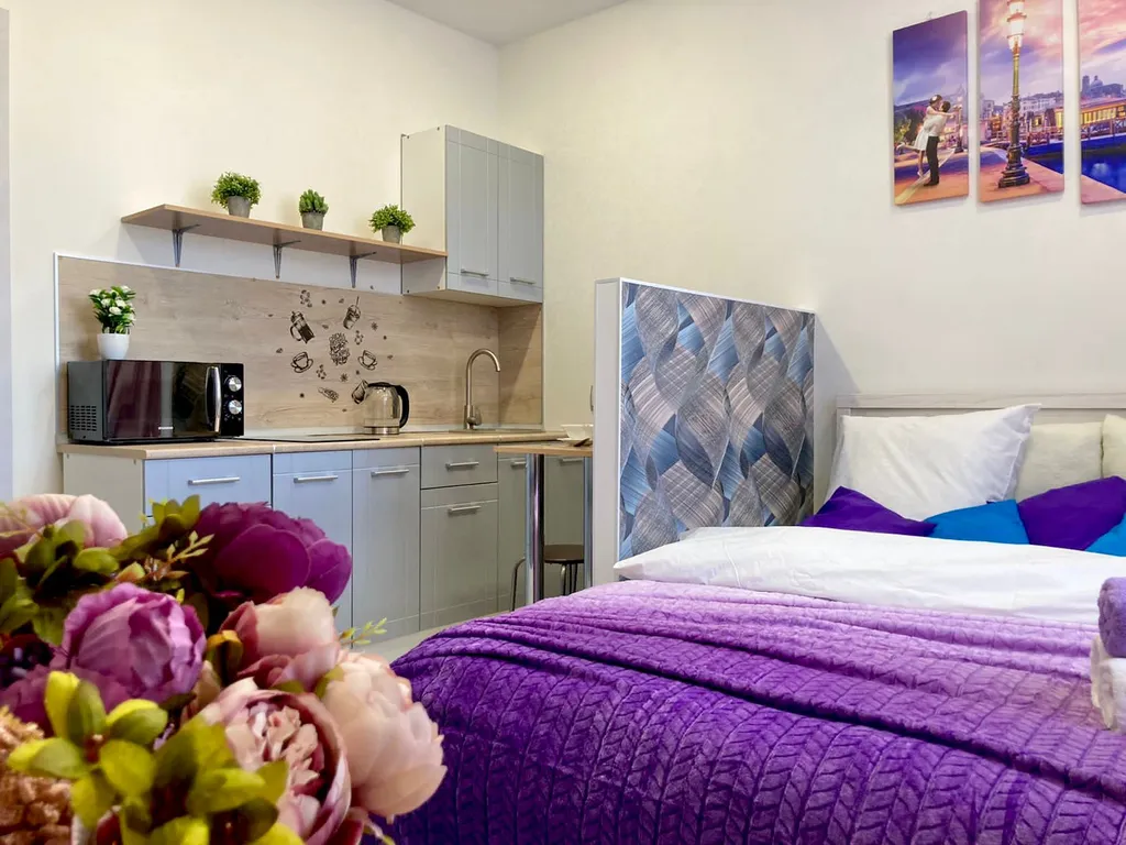 Квартира около набережной рядом с мостом Влюбленных и Аквапарком Лето-Лето — аренда посуточно в Тюмень