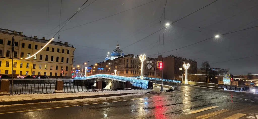 Квартира Квартира Уютная студия на Фонтанке для троих — Санкт-Петербург