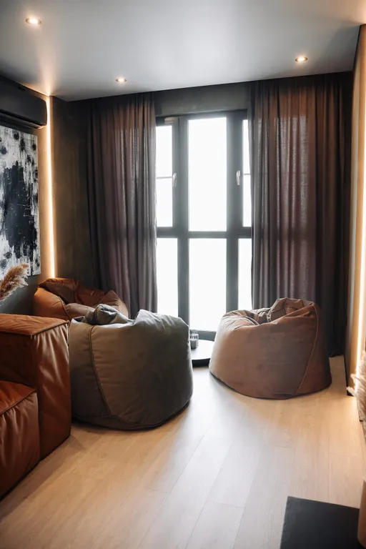 Квартира с видом на город