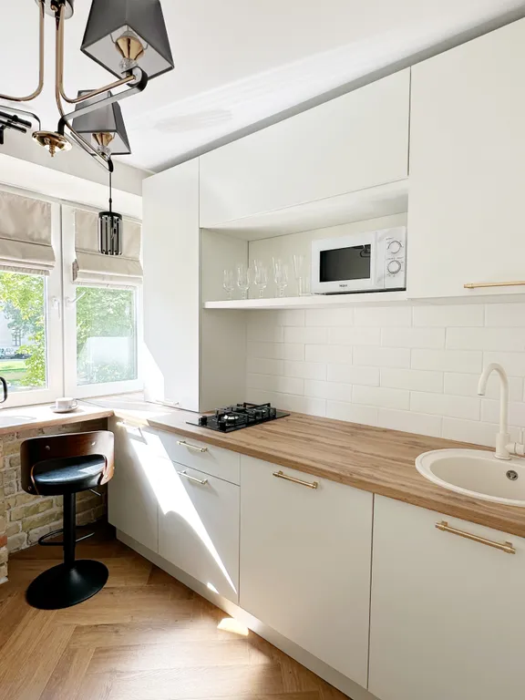 Уютная квартира в центре напротив Старого  и Нового  замков