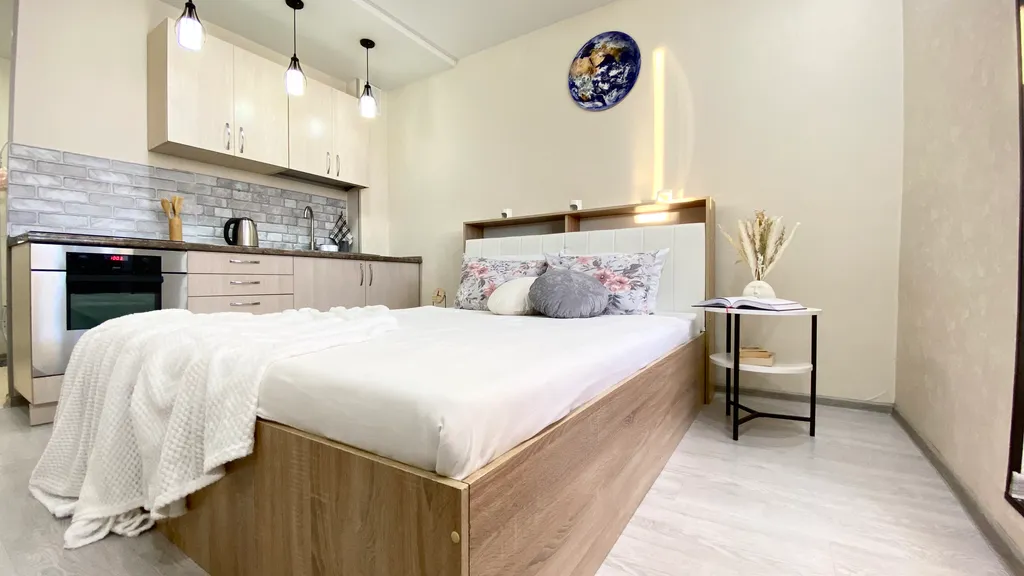 Уютная студия со свежим ремонтом в новом доме