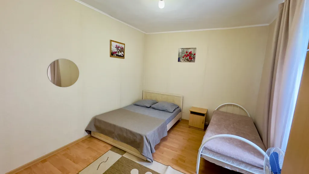 Чистый уютный эконом в 3 минутах пешком до пляжа