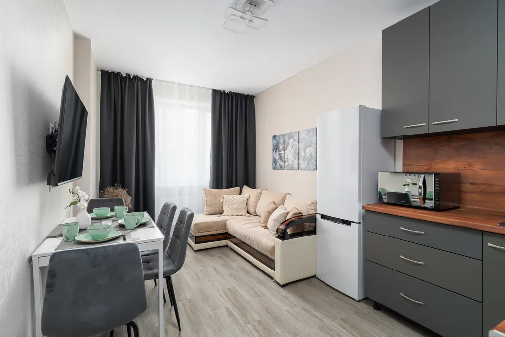 Квартира Новые уютные апартаменты Зара апарт Your Place в ЖК Абрикосово — Краснодар