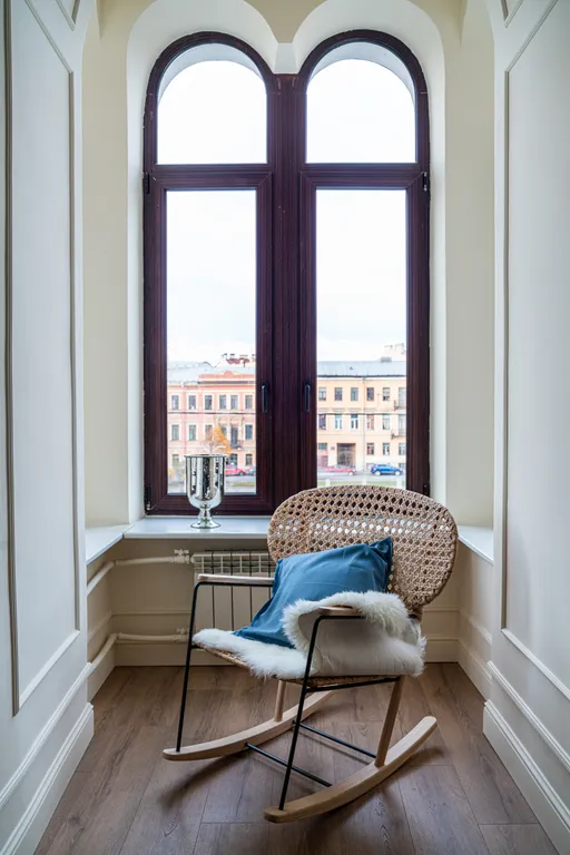 Квартира Светлая видовая квартира с эркером — Санкт-Петербург