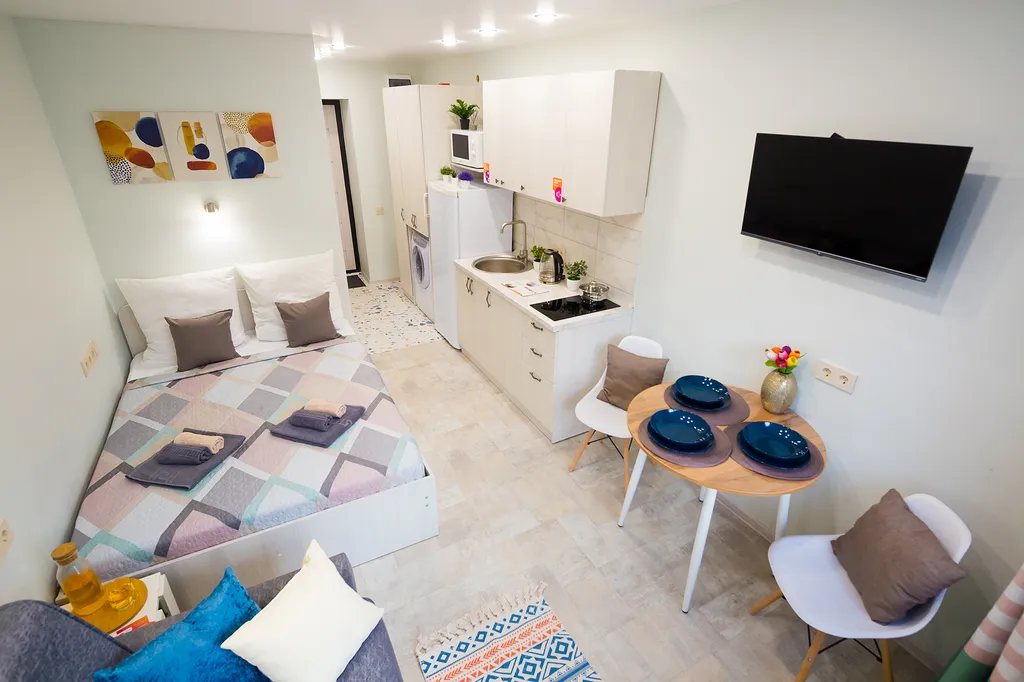 Квартира Квартира Уютная студия — Иркутск