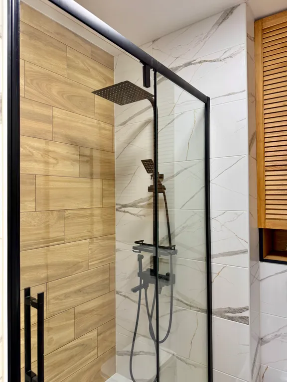 1-комнатная квартира с камином и двумя санузлами