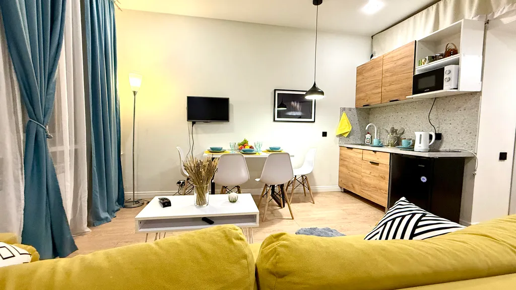 Квартира Квартира Самая большая студия в RedStarLoft у м.Беговая — Москва