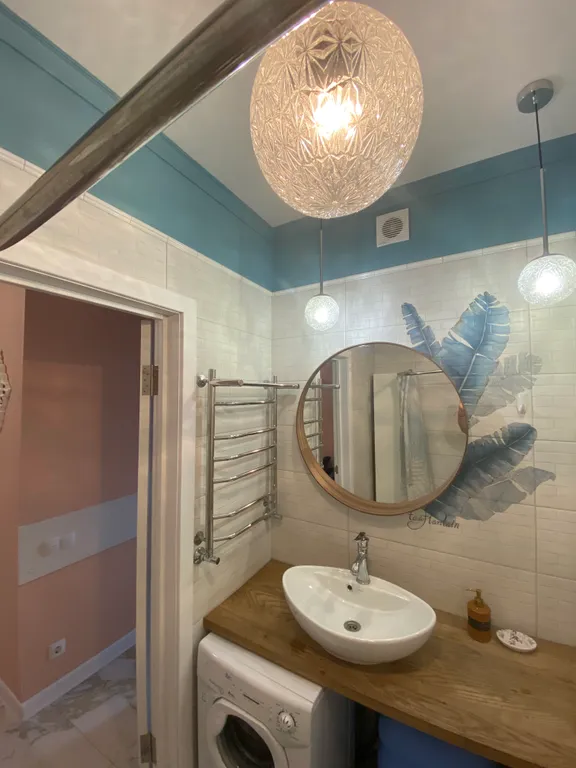 Элитная, новая однушка с авторским дизайном у песочного пляжа