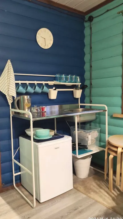 Дом рыбака с баней в самом живописном месте города, у реки и озера