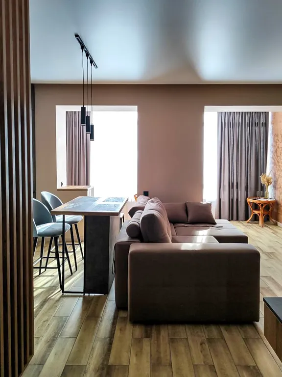 Уютная квартира-студия с видом на город