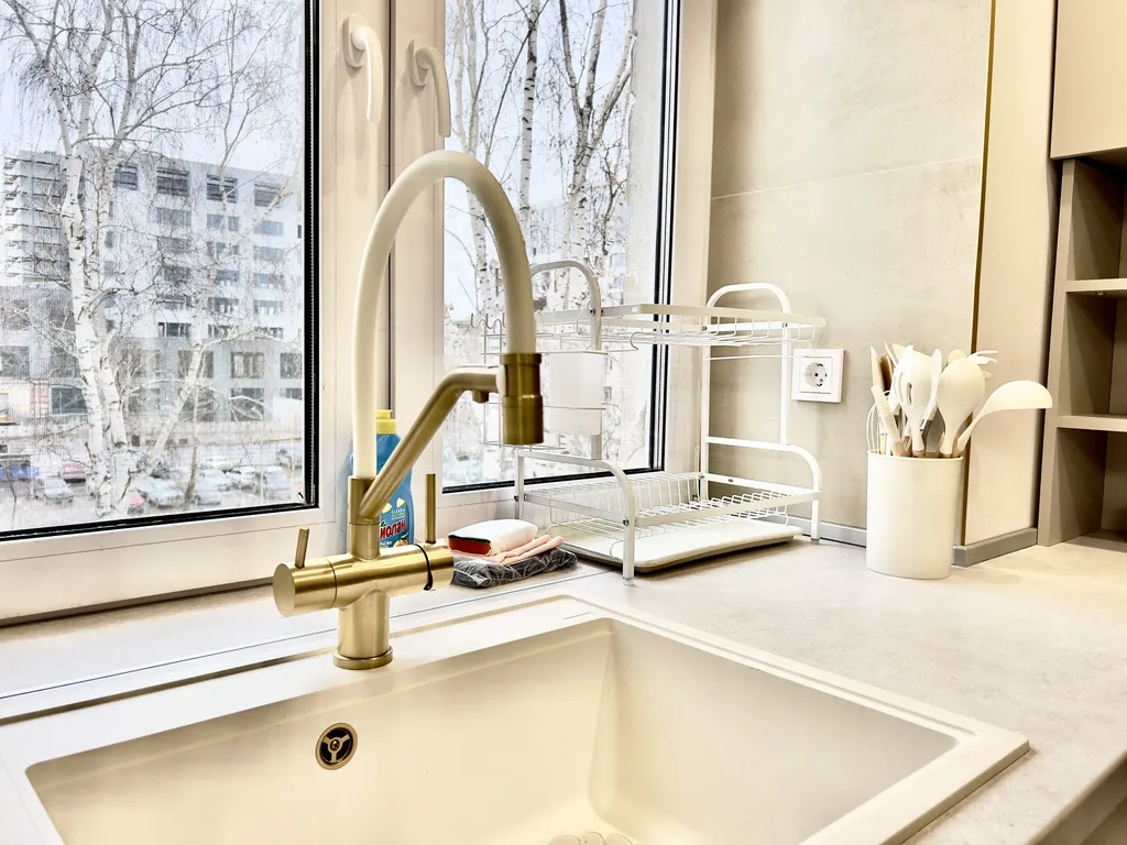 Апартаменты на Тюменском Арбате с видом на Бульвар Дзержинского