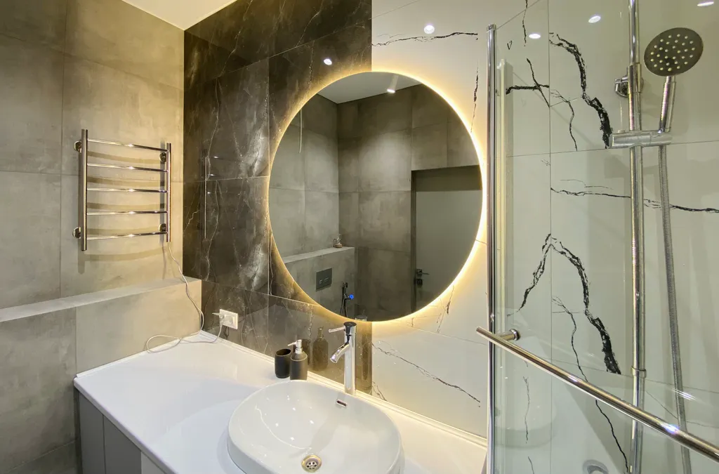 Современная светлая студия в горах