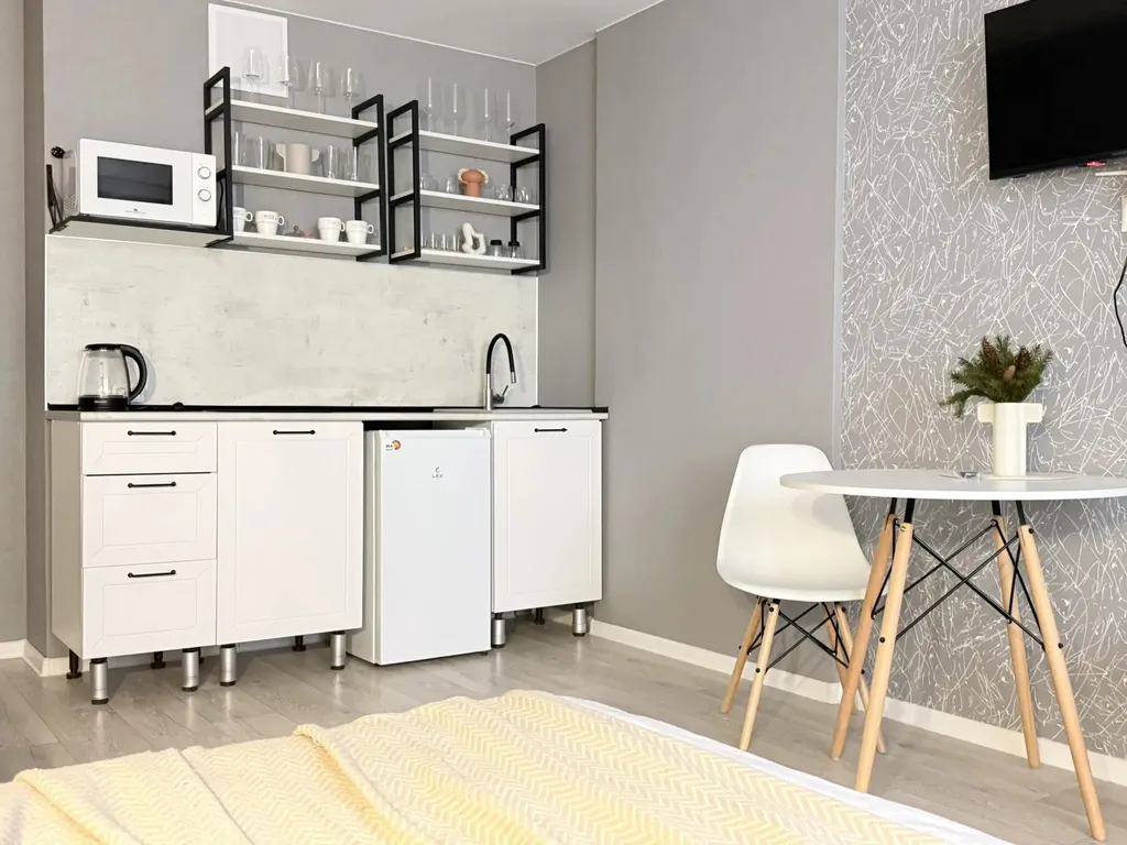 Квартира Квартира Стильная студия «ВЕРШИНА» рядом с Самарскими Термами — Самара