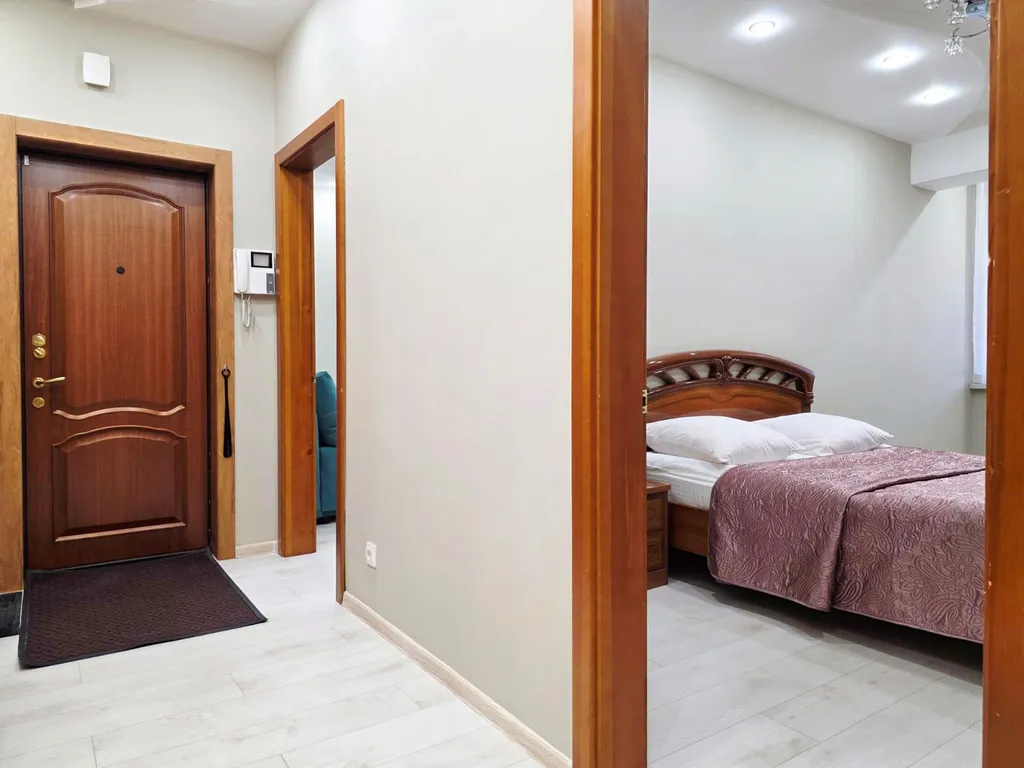 Уютная просторная 2х комнатная квартира с видом на город