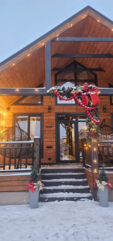 Коттедж Коттедж Большой барнхауз с баней в стиле лофт для прекрасного отдыха за городо — Шишкино