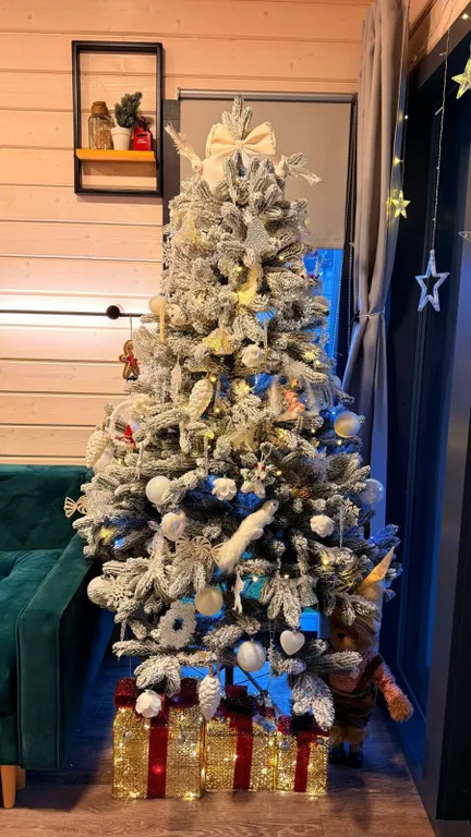 Уютный дом с панорамным видом на лес