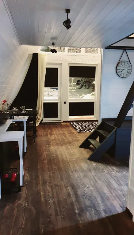 Коттедж A-frame 100кв.м. 1км до горнолыжных трасс Эльбруса.