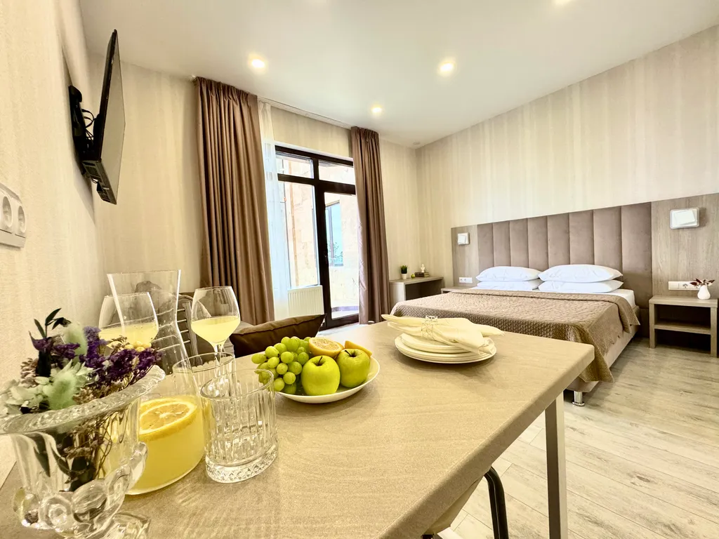 Квартира Квартира Премиум с видом на море и балконом — Лазаревское