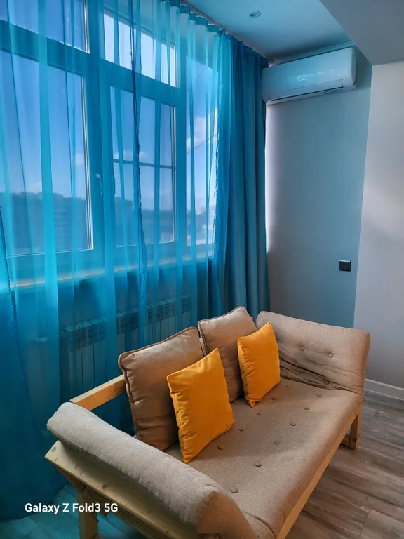 Уютная квартира в центре с видом на ночной город