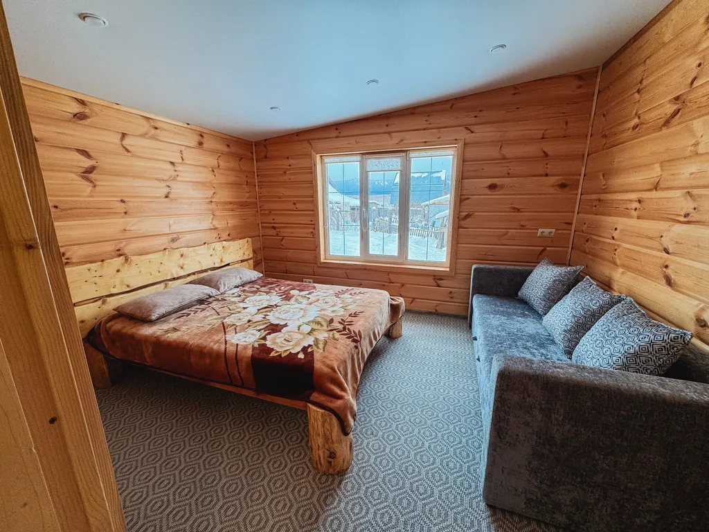 Новый уютный дом с камином