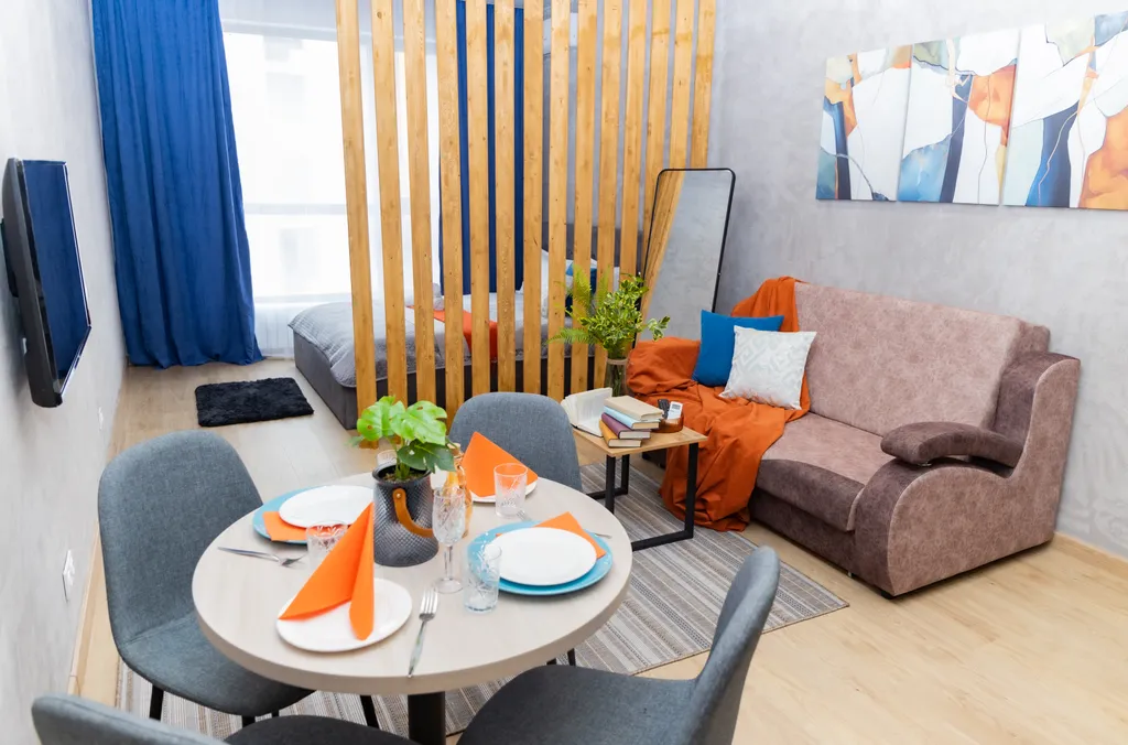 Новая 1-комнатная квартира в жк four seasons 321