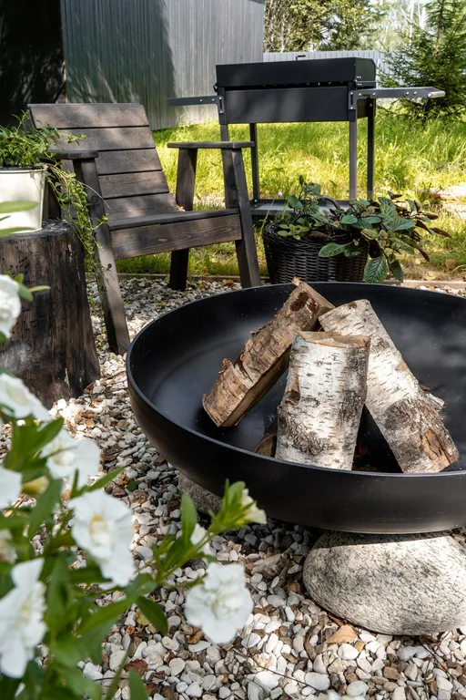 Уютный дом с сауной в лесу