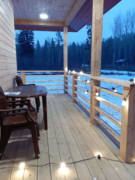 Коттедж Новый дом на Ладоге рядом с пляжем — Приозерск