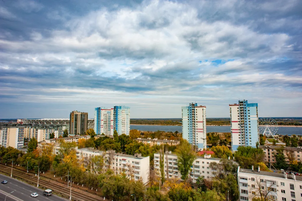 Артхаус студия с видом на Мамаев Курган