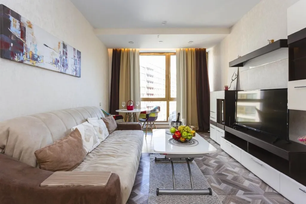 Квартира Двухкомнатные апартаменты у метро — Москва