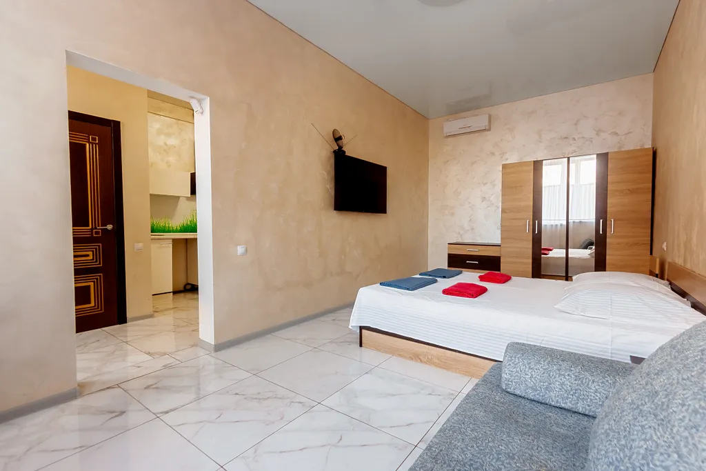 Квартира Квартира Комфортабельный апартамент с бассейном — Судак