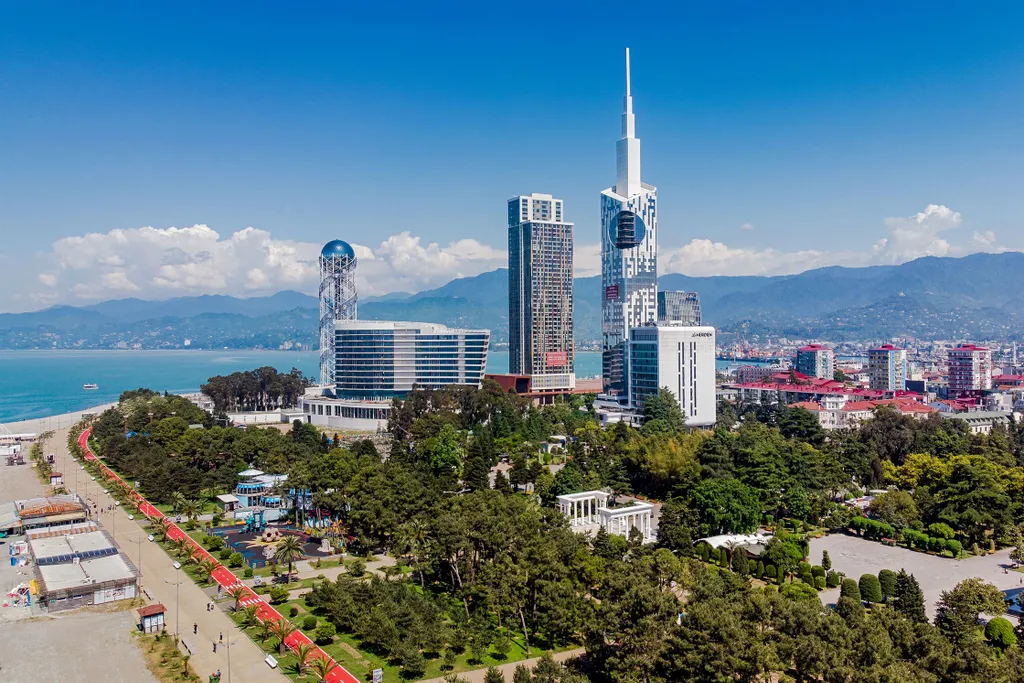 Апартаменты в центре Батуми с видом на море, Porta Batumi Tower