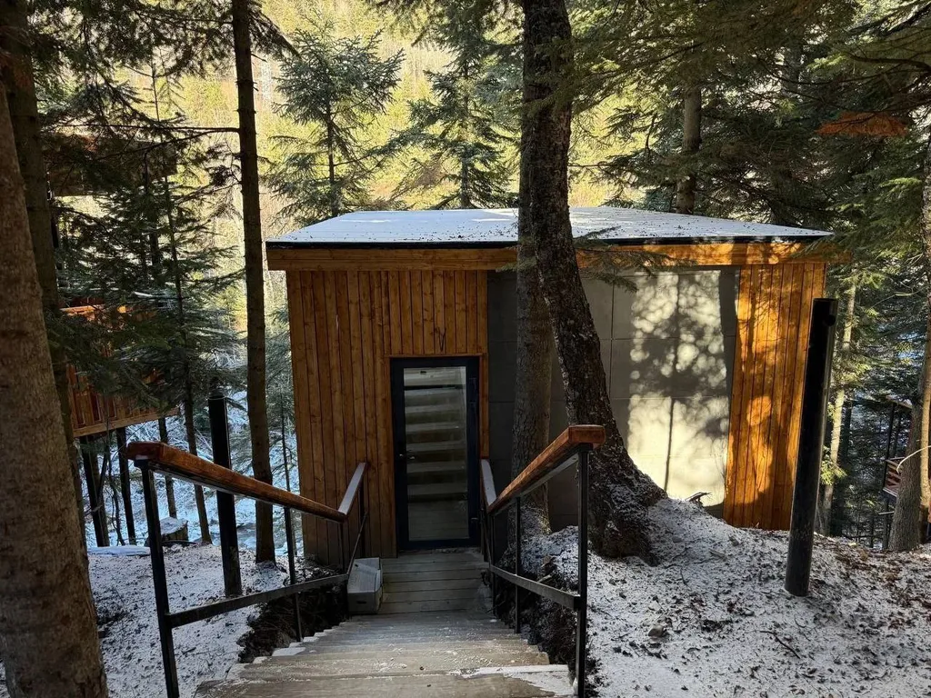 Дом Трио 17 с шикарным видом на реку Архыз