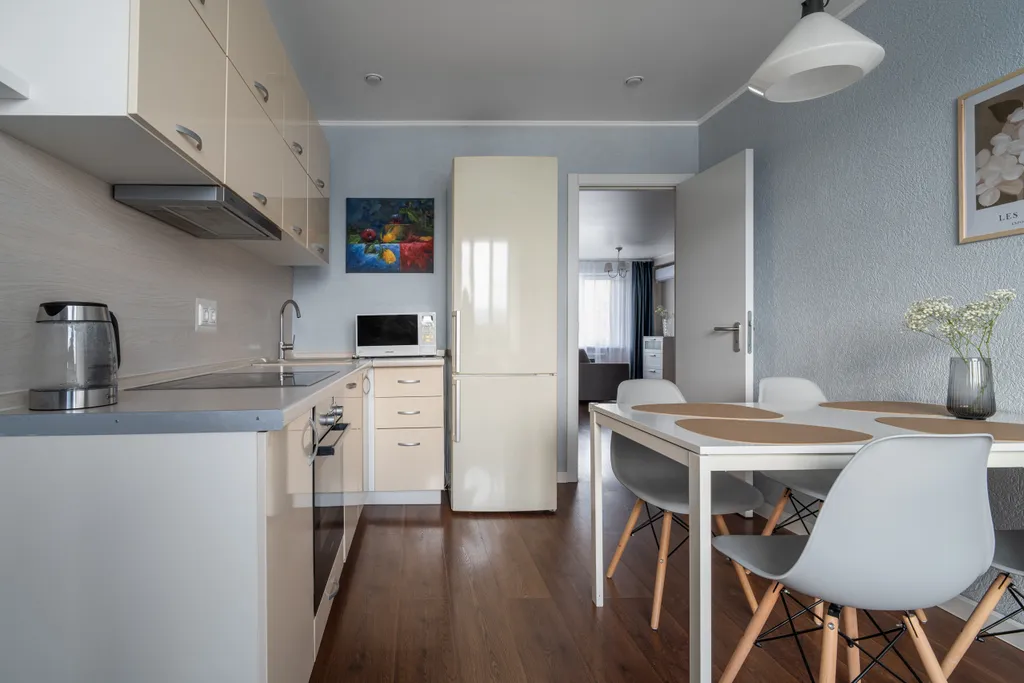 Большая комфортабельная квартира на Набережной Енисея