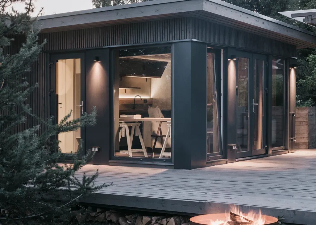 Загородный дом с банным комплексом