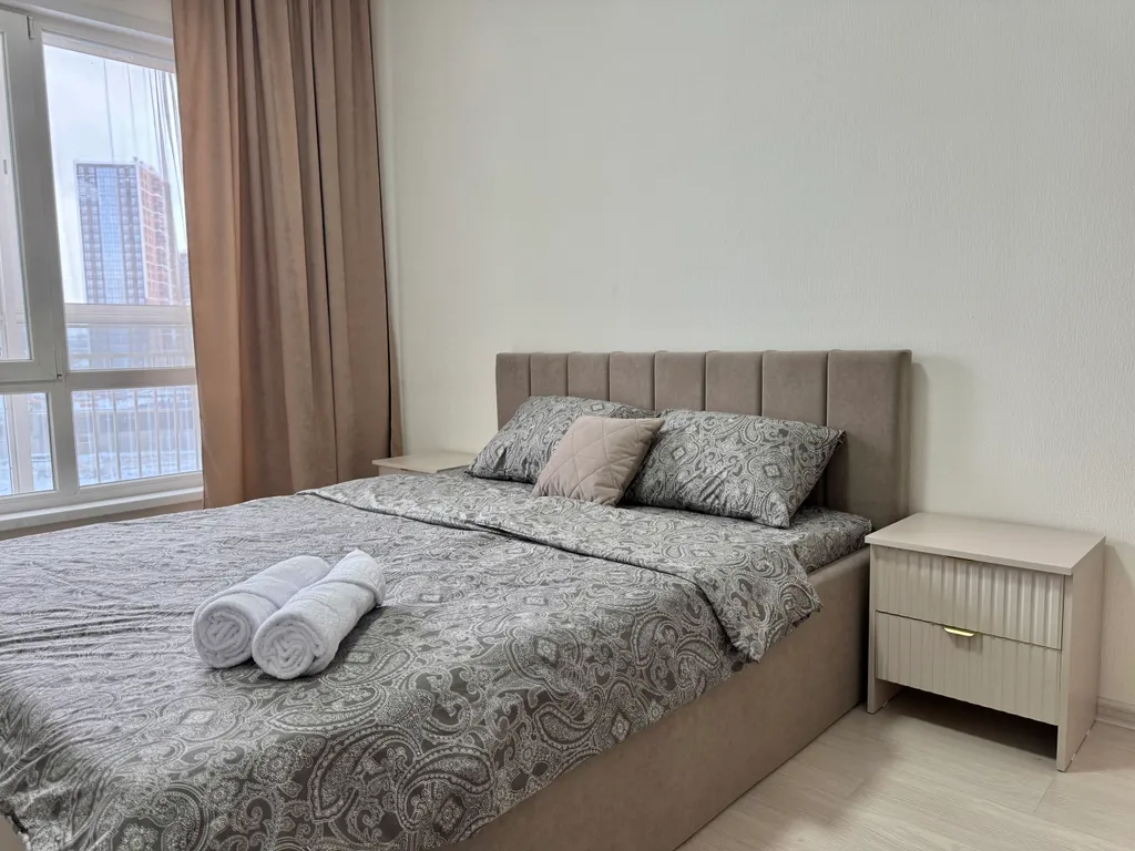 Квартира Квартира Просторная двушка с кондиционером и ПММ у Аквапарка — Новосибирск