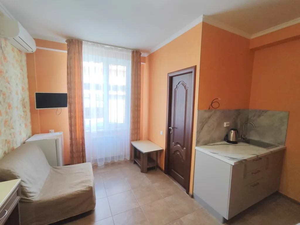 Квартира Квартира Четырехместный номер с кухней — Анапа