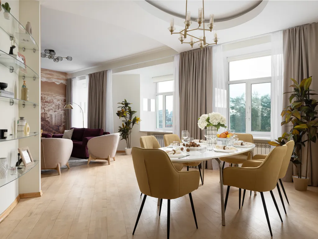 Квартира Квартира Солнечная Трешка в двух шагах от Набережной — Москва