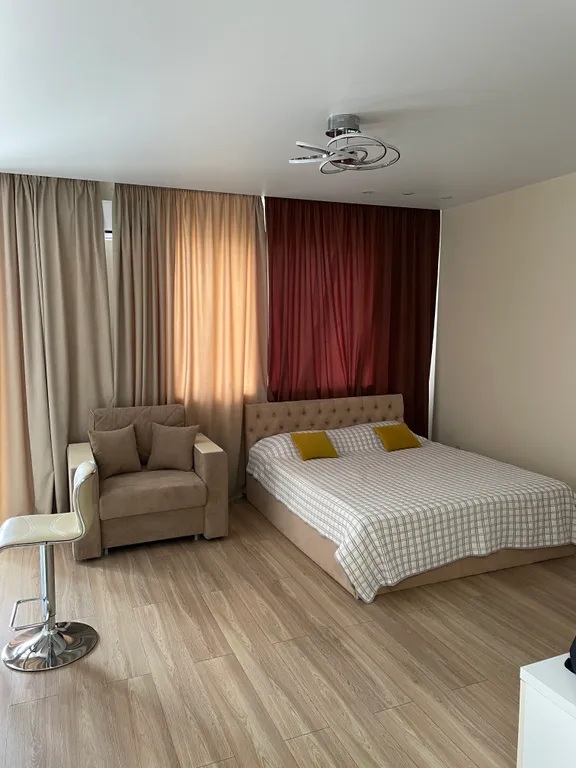 Светлая студия в ЖК Аллея Звезд