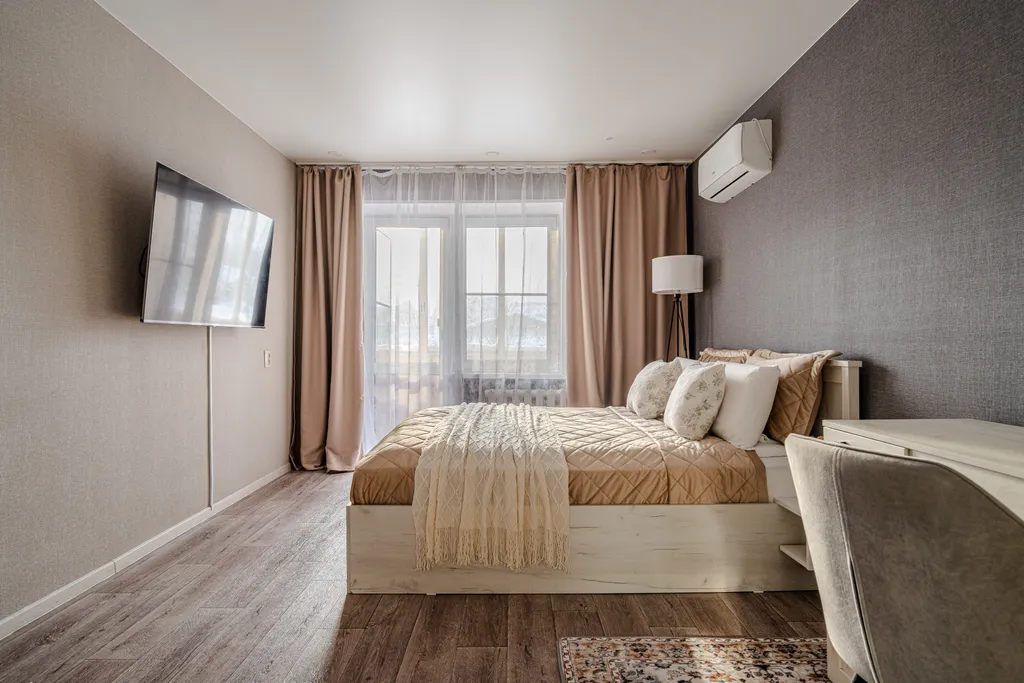 Красивая квартира с отдельными комнатами в районе Выя