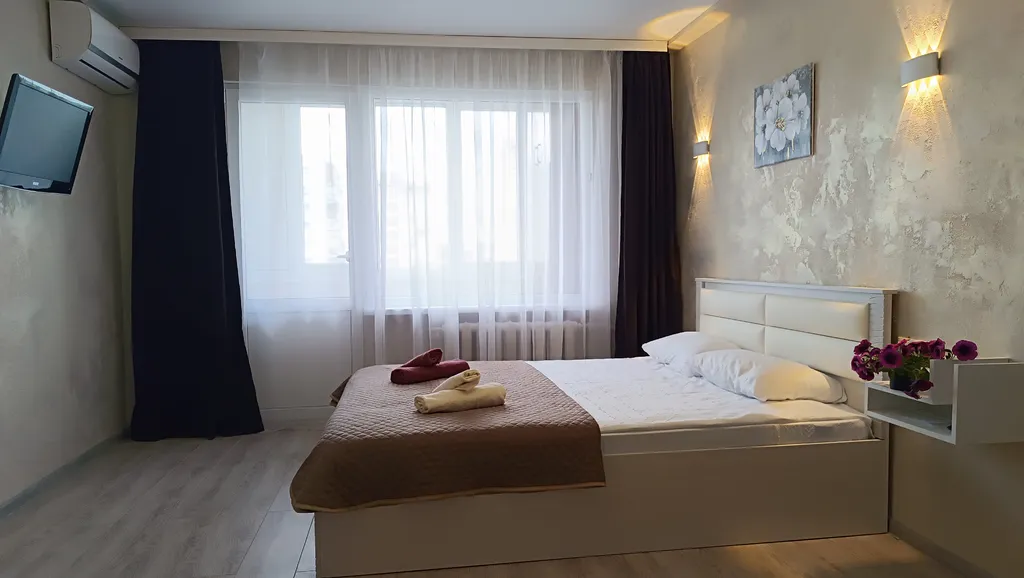 Чудесная квартира с двумя балконами и шикарным видом