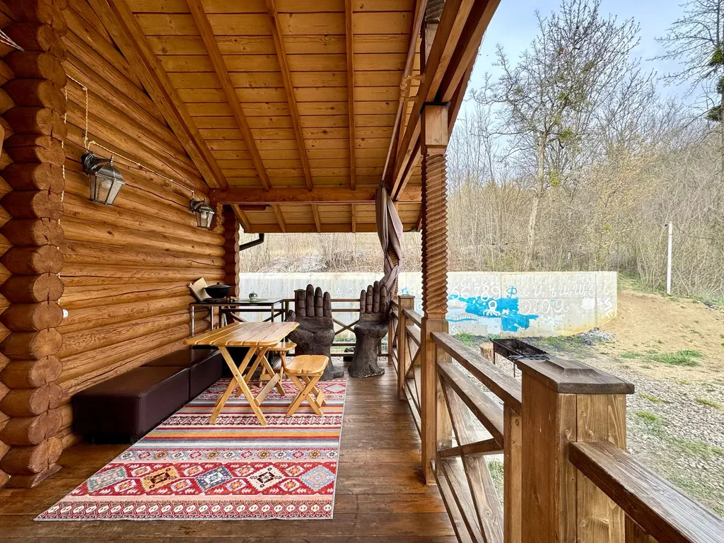 Домик с баней Азазель в лесу