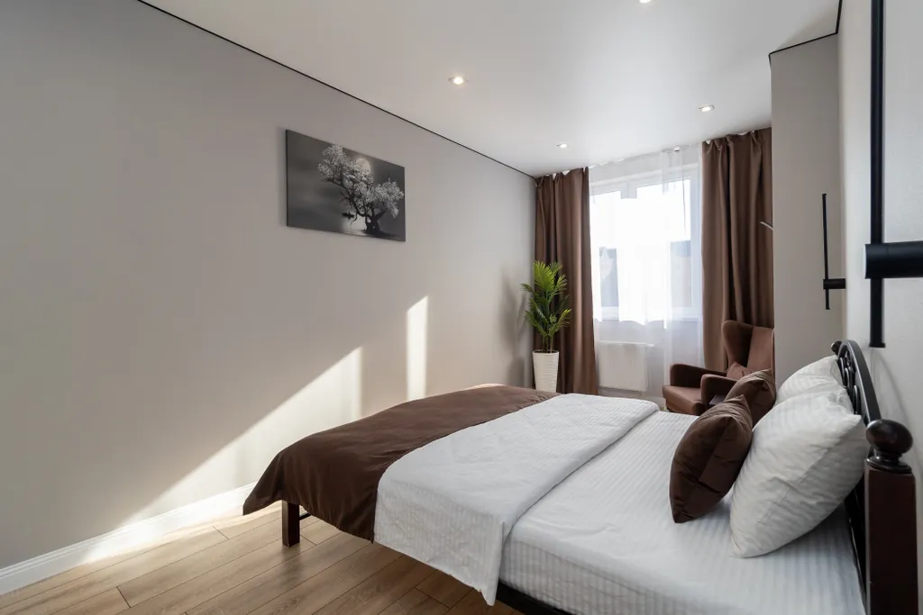 Квартира Квартира Комфортная дизайнерская евродвушка в Европа-Сити, по пути на море — Краснодар