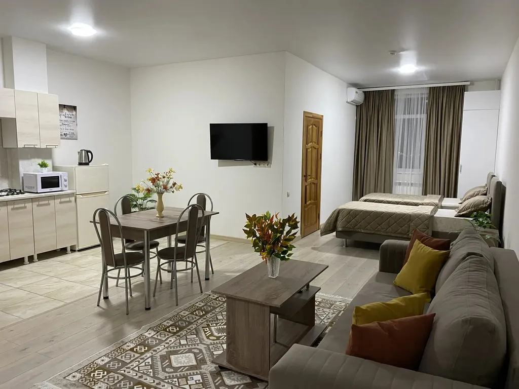 Двухкомнатный 6-местный Люкс недалеко от центра Грозного