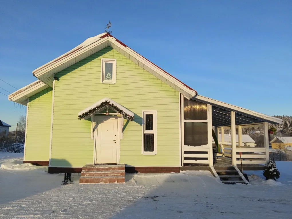 Коттедж Дом из бруса с сауной — Хюмпеля